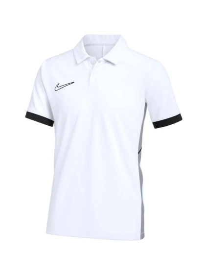 Dětské tričko Nike Dri-Fit Academy Polo bílé FZ9763 100 Dětské tričko Nike Dri-Fit Academy Polo bílé FZ9763 100
