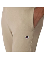 Pánské kalhoty Champion Rib Cuff Pants beige 220733 MS041