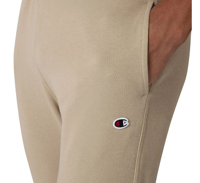 Pánské kalhoty Champion Rib Cuff Pants beige 220733 MS041