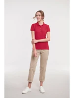 Russell Athletic 566F Dámské elastické piqué polo 10.566F fuchsia Russell Athletic 566F Dámské elastické piqué polo 10.566F fuchsia