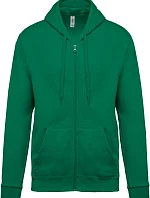Kariban K 479 Mikina s kapucí 20.K479 kelly green