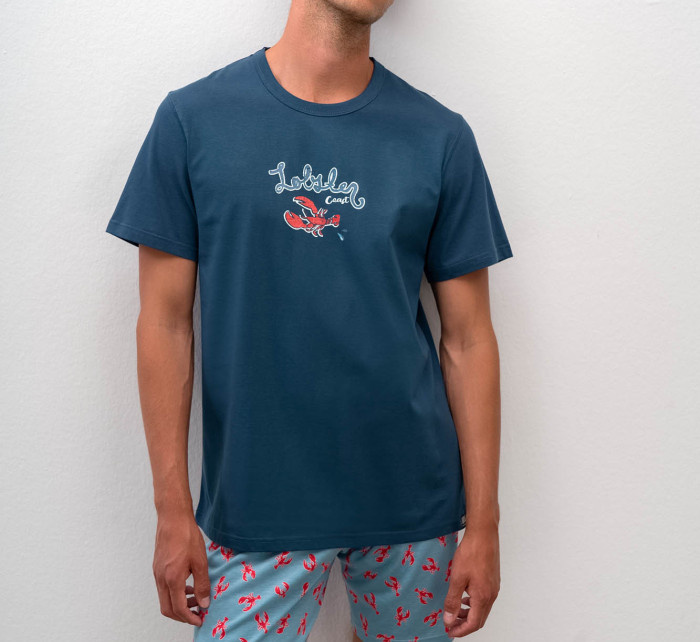 Vamp - Pohodlné dvoudílné pánské pyžamo 16610 - Vamp