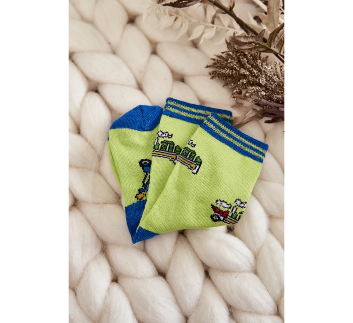 Dětské bavlněné ponožky se vzory model 21604720 vícebarevné - Just Play