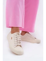 Dámské Textilní Tenisky Big Star model 21692161 Béžové - Big Star Shoes Dámské Textilní Tenisky Big Star model 21692161 Béžové - Big Star Shoes