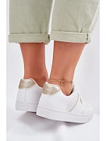 Dámské perforované tenisky Big Star model 22042645 Bílé - Big Star Shoes