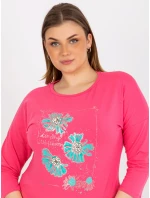 Dámská halenka RV BZ 8457.47P růžová - FPrice Dámská halenka RV BZ 8457.47P růžová - FPrice