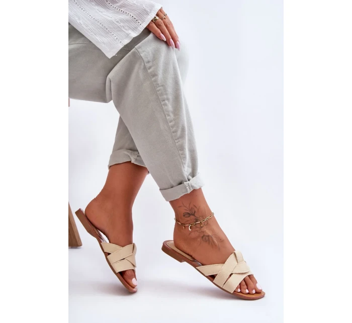 Pantofle model 183493 Step in style Pantofle model 183493 Step in style