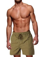 FashionStreet pánské světle olivově zelené plavecké šortky SX2461
