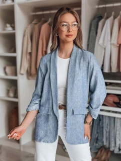 Dámská oversize bunda SOFT LOVE navy blue FashionStreet PY0131