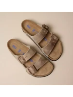 Birkenstock Arizona Soft Footbed Oiled Leather Tabacco Brown úzké žabky pro muže/dámy (0552813) Birkenstock Arizona Soft Footbed Oiled Leather Tabacco Brown úzké žabky pro muže/dámy (0552813)