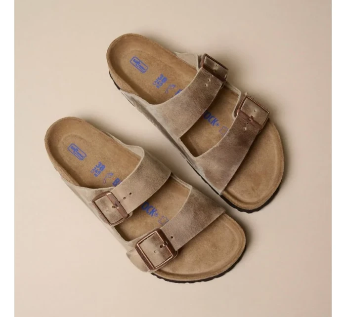 Birkenstock Arizona Soft Footbed Oiled Leather Tabacco Brown úzké žabky pro muže/dámy (0552813) Birkenstock Arizona Soft Footbed Oiled Leather Tabacco Brown úzké žabky pro muže/dámy (0552813)