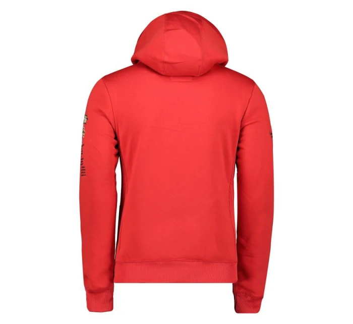 Geografické Norsko Gymclass DB 054 M WW2485H/GN-Red mikina Geografické Norsko Gymclass DB 054 M WW2485H/GN-Red mikina