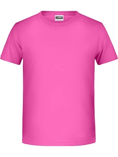 Daiber 8008B Chlapecké tričko z bio bavlny 02.808B pink