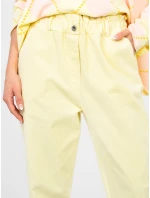 Spodnie MI SP model 22011444 jasny żółty - FPrice Spodnie MI SP model 22011444 jasny żółty - FPrice