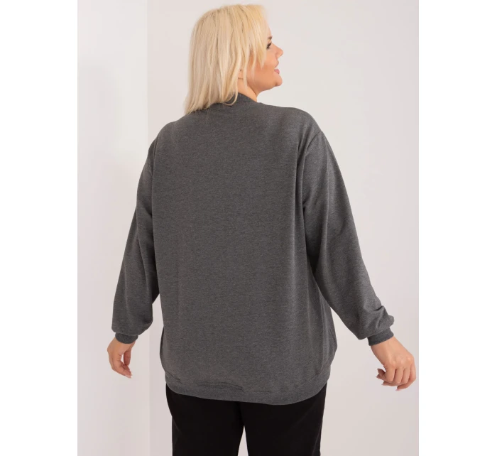 Mikina RV BL 6299.11 tmavě šedá