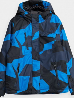Dětská lyžařská bunda 4F HJZ22-JKUMN002 modrá