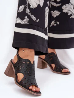 Sandály na podpatku  model 211365 Step in style