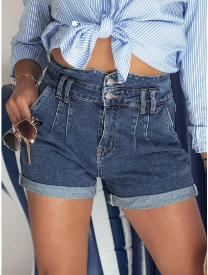 Dámské džínové šortky DENIM DREAMS modré SY0355