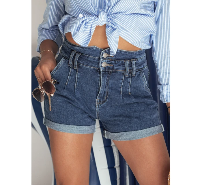 Dámské džínové šortky DENIM DREAMS modré SY0355