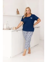 Pyžamo Regina 729 cr/r 2XL-3XL W26 dámské