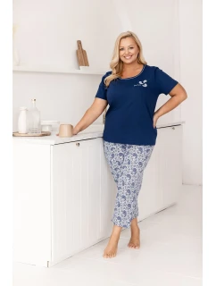 Pyžamo Regina 729 cr/r 2XL-3XL W26 dámské