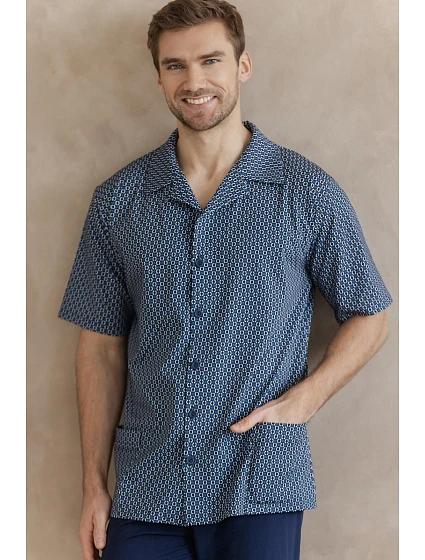 Pyžamo kr/r 3XL4XL W26 model 22017050 - Taro Pyžamo kr/r 3XL4XL W26 model 22017050 - Taro