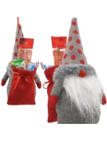 Dekorativní marshmallow s dárkovým sáčkem 20CM šedé dětské