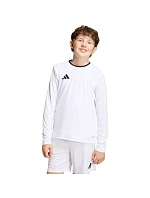 Adidas Entrada 26 dětské tričko s dlouhým rukávem bílé KF5874