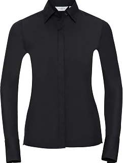 Elastická halenka s dlouhým rukávem 11. black model 22475963 - Russell Athletic