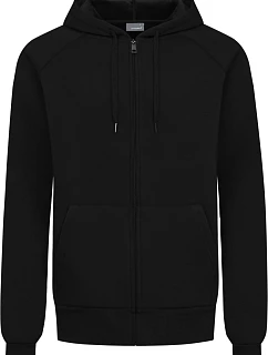 Unisex mikina s kapucí z těžké bavlny 40. black model 22452401 - Promodoro