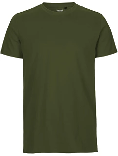 Neutral O 61001 Pánské tričko z bio bavlny 77.6101 military