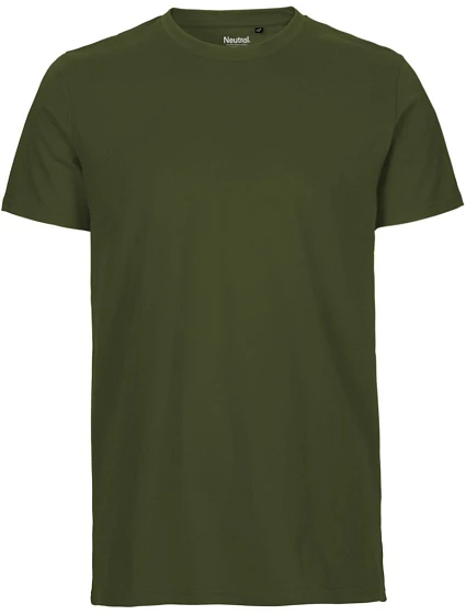 Neutral O 61001 Pánské tričko z bio bavlny 77.6101 military Neutral O 61001 Pánské tričko z bio bavlny 77.6101 military