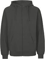 Neutral O 63301 Pánská mikina s kapucí z bio bavlny 77.6331 charcoal
