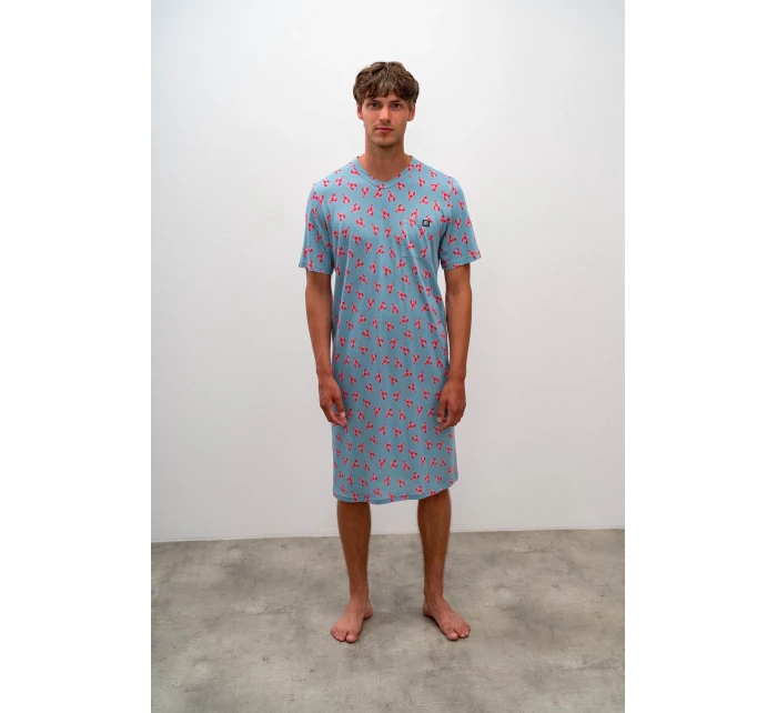 Vamp - Pohodlná pánská noční košile 16614 - Vamp