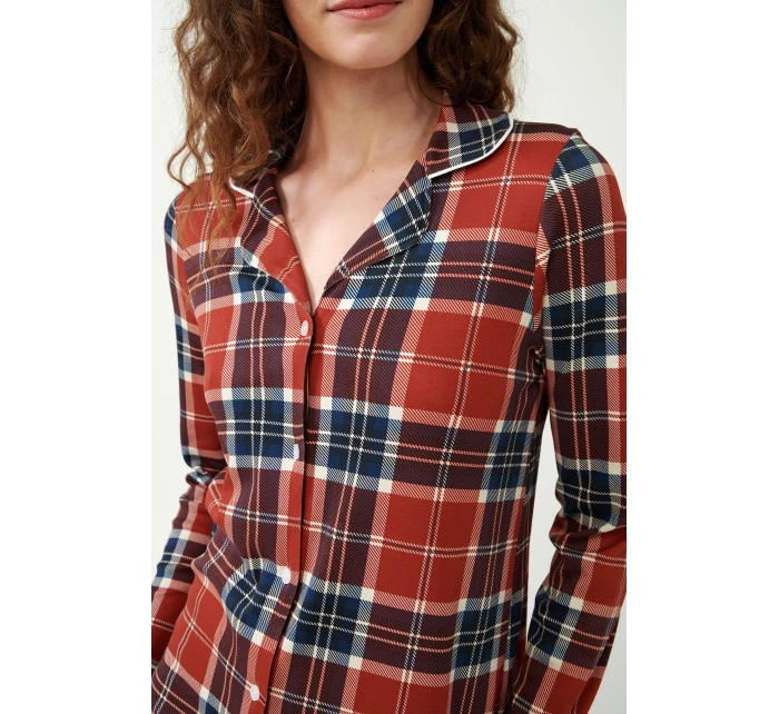 Noční košile s knoflíky model 20516512 - Vamp Noční košile s knoflíky model 20516512 - Vamp