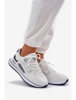 Sportovní Boty Tenisky Dámské Big Star NN274A103 HI-POLY SYSTEM Bílá-Námořnická Sportovní Boty Tenisky Dámské Big Star NN274A103 HI-POLY SYSTEM Bílá-Námořnická