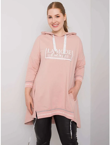 Dámská mikina RV BL model 17416417 světle růžová - FPrice