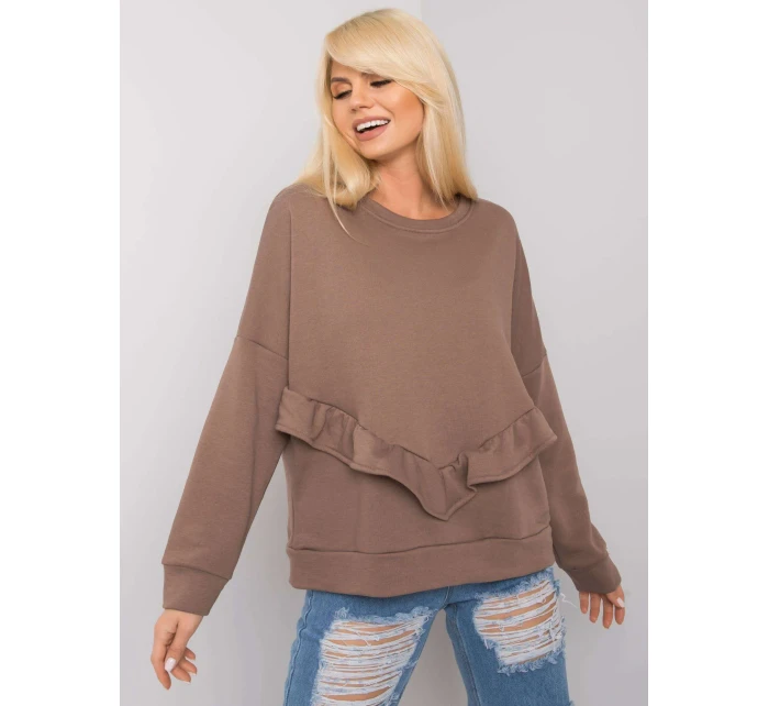 Mikina RV BL 7007.24x hnědá