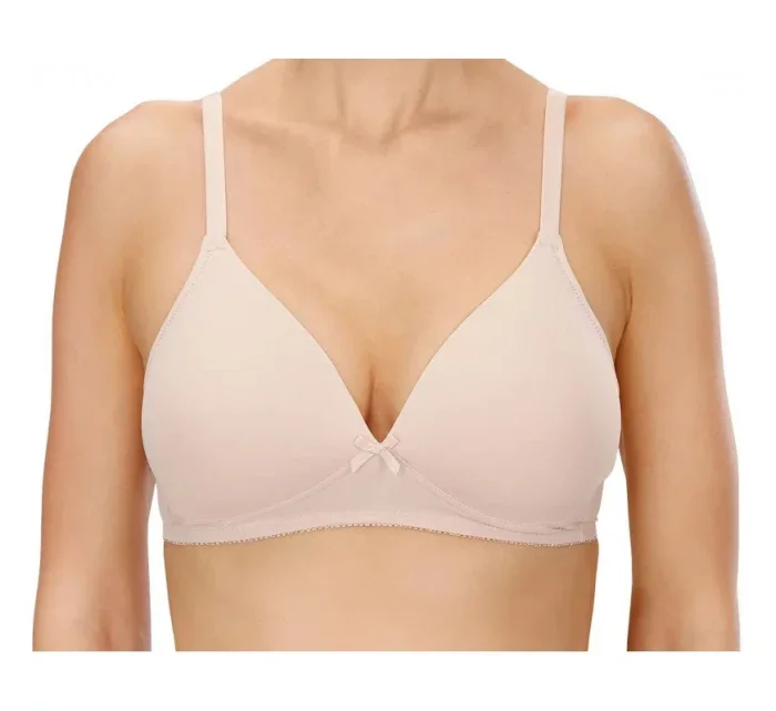 Dámská podprsenka bez kostice model 18570720 Béžová - Naturana