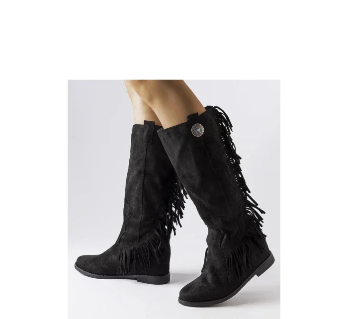 Kozačky na klínech model 205872 Solea Kozačky na klínech model 205872 Solea