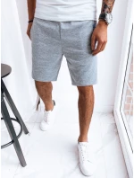 FashionStreet pánské světle šedé teplákové kraťasy SX2223