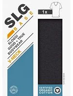 SLG Base V Neck Shirt - Black - SLOGGI Black - SLOGGI