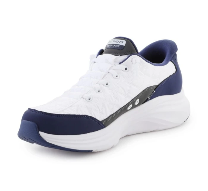 Skechers Slip-ins: Contour Foam - Cozy Fit 232619-WNV White/Navy Skechers Slip-ins: Contour Foam - Cozy Fit 232619-WNV White/Navy