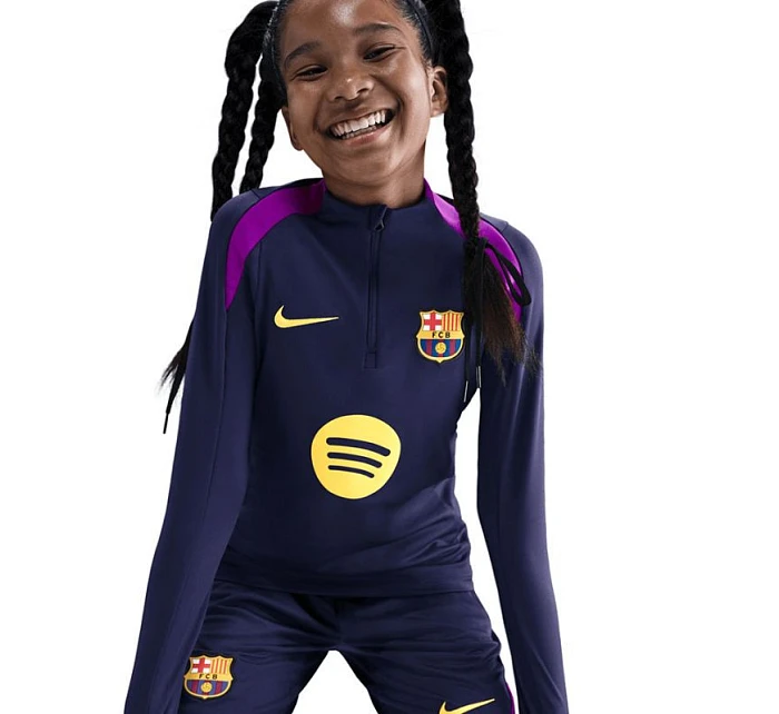 Nike FC Barcelona DF Strike Drill Top Jr Mikina HJ7844-597