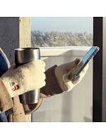 Dámské zimní rukavice na telefon se a vánočním  dámské model 22083409 - Hurtel