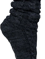 Kariban K 815 Ponožky s podšívkou sherpa 20.K815 night navy melange