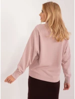 Mikina D10088BC02656A tmavě růžová Mikina D10088BC02656A tmavě růžová