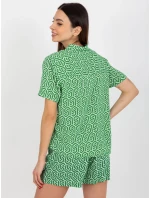 Dámská halenka model 18339303 zelená - FPrice Dámská halenka model 18339303 zelená - FPrice