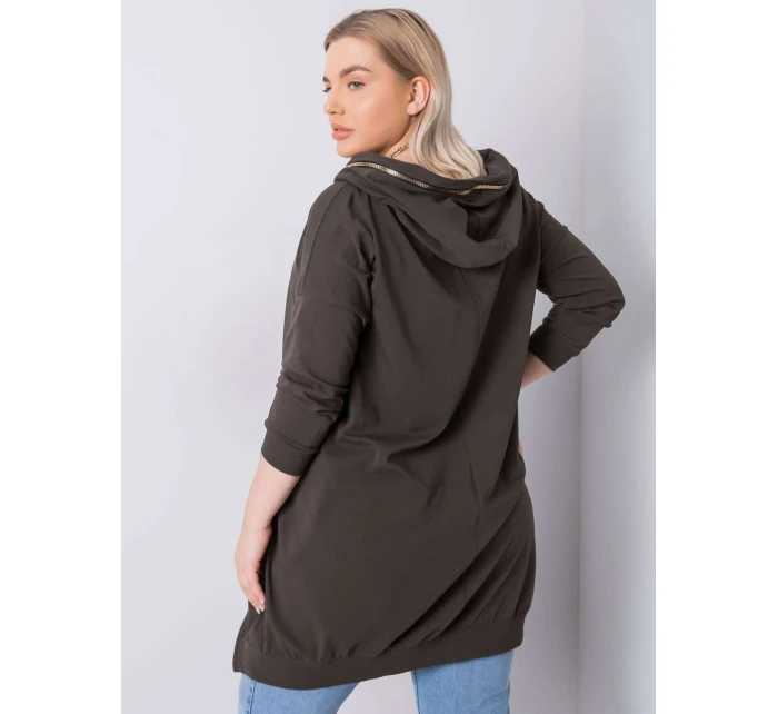 Mikina RV BL 6464.46P tmavá khaki