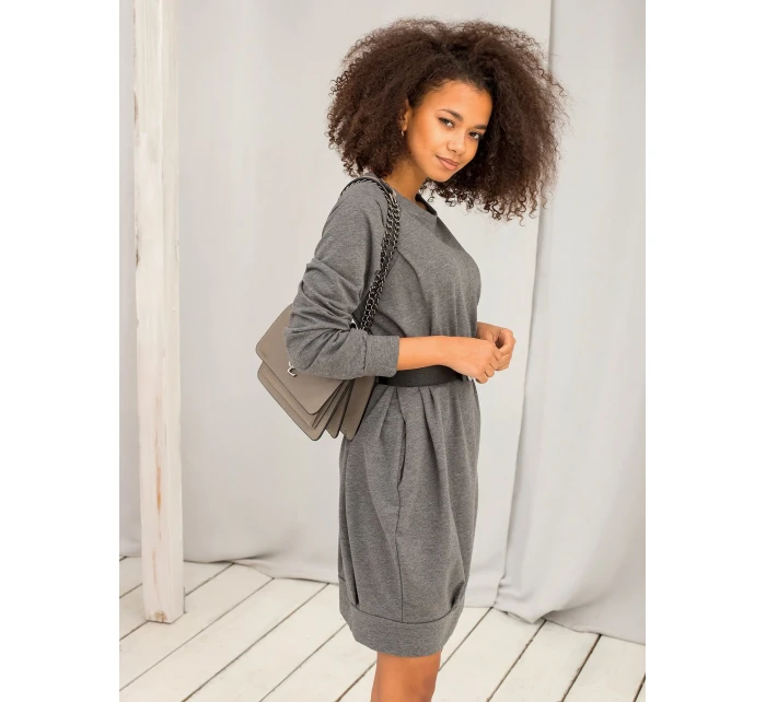 Šaty RV TU 5184.93P tmavě šedá